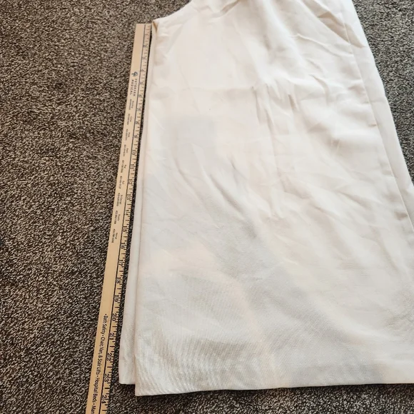 Anthropologie Mauve High Rise Tie Waist Culottes Size 2 - Picture 8 of 8